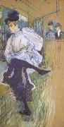 Henri  Toulouse-Lautrec Jane Avril Dancing (mk06) china oil painting reproduction